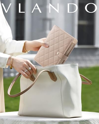 Vlando Boîte À Bijoux De Voyage Personnalisée Pour Femmes&Cigognes&Maman|Organiseur De Bijoux Avec Pochettes En Velours 